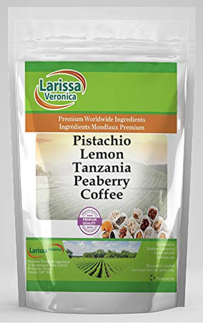 Pistachio Lemon Tanzania Peaberry Coffee (Gourmet, Naturally Flavored, Whole Coffee Beans) (4 oz, ZIN: 566600) - 3 Pack Pistachio Lemon Tanzania Peaberry Coffee (Gourmet, Naturally Flavored, Whole Coffee Beans) (4 oz, ZIN: 566600) - 3 Pack