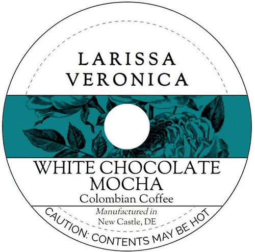 White Chocolate Mocha Colombian Coffee (Single Serve K-Cup Pods) (Gourmet, Naturally Flavored, Whole Coffee Beans) (12 pods, ZIN: 575579) - 3 Pack