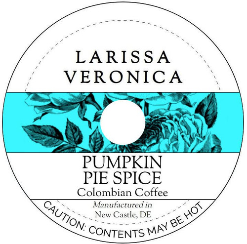 Pumpkin Pie Spice Colombian Coffee (Single Serve K-Cup Pods) (Gourmet, Naturally Flavored, Whole Coffee Beans) (12 pods, ZIN: 575627) - 3 Pack
