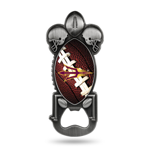 NCAA Rico Industries Magnetic Metal Bottle Opener Party Starter, Arizona State Sun Devils NCAA Rico Industries Magnetic Metal Bottle Opener Party Starter, Arizona State Sun Devils