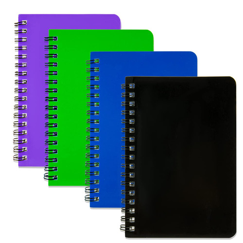 YiHenTiezz Spiral Notebook 4Pack Pocket Notebook 4.2"x 6.1" Pocket Notepad Small Notebook (4Pack Spiral Notebook)