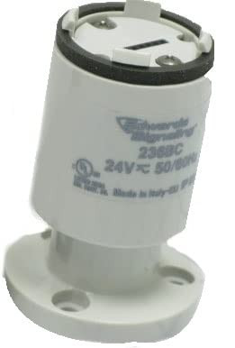 Edwards Signaling 236BC 236 WIRE BASE, TOP CVR GRAY