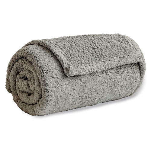 GONAAP Sherpa Fleece Throw Blanket Plush Fluffy Cozy Lightweight Blanket for Bed Sofa Couch Travel (Twin(60"x80"), Light Grey) GONAAP Sherpa Fleece Throw Blanket Plush Fluffy Cozy Lightweight Blanket for Bed Sofa Couch Travel (Twin(60"x80"), Light Grey)