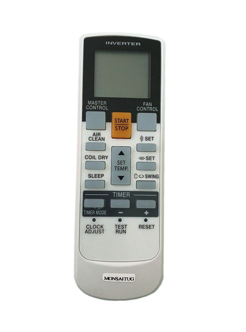 Replacement Remote Control for Fujitsu ASU18RLF ASU18RLXS ASU24RLF ASU24RLXS ASU30RLX ASU9RLF1 ASU12RLF1 AUU12RLF AUU18RLF AUU9RLF ASU30CLX1 ASU30RLXQ Air Conditioner
