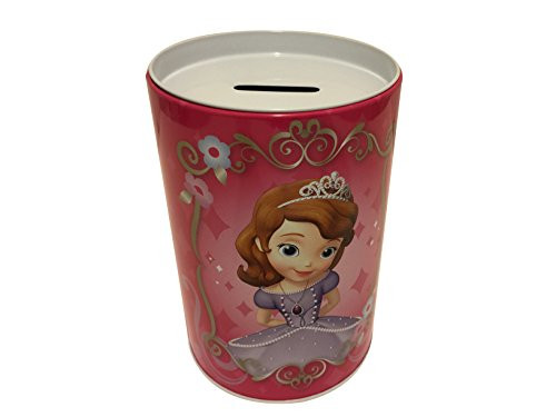 Disney Sofia The First Saving Bank - On Red