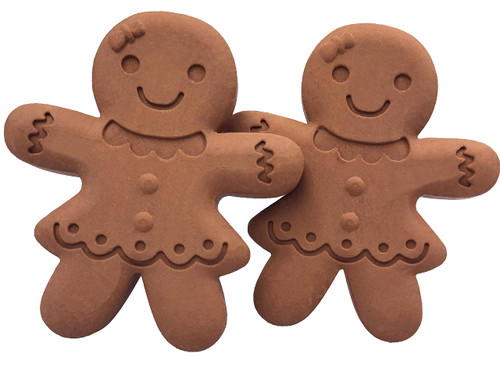 Terracotta Brown Sugar Keeper and Saver. Mrs. Gingerbread- Pack of 2 (Mrs.)