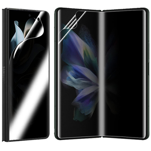 FYDIKHN Anti-Spy Inner Screen Protector Designed for Samsung Galaxy Z Fold 4 5G 2022 and Privacy Outer Screen Protector Soft Anti-Scratch Film Anti-Peeping Full Glue FYDIKHN Anti-Spy Inner Screen Protector Designed for Samsung Galaxy Z Fold 4 5G 2022 and Privacy Outer Screen Protector Soft Anti-Scratch Film Anti-Peeping Full Glue
