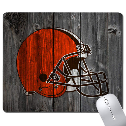 Wood Grain Design Sports Mouse Pad, Non-Slip Rubber Base Mousepad for Computers Laptop Desk, Gaming Mousepad Desk Accessories, Desk Mat Mouse Pad, Office Supplies - Mouse Pads for Desk.