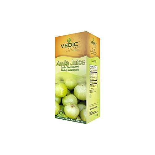 Amla Juice, Indian Gooseberry Juice ,100% Natural and Vedic Juices ( 16 Uses Per 8 Day / 500 Ml )