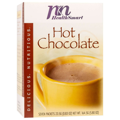 HealthSmart High Protein Hot Chocolate Drink, 15g Protein, Low Calorie, Low Carb, Low Fat, Aspartame Free, KETO Diet Friendly, Ideal Protein Compatible, Instant Diet Cocoa Mix, 7 Count Box
