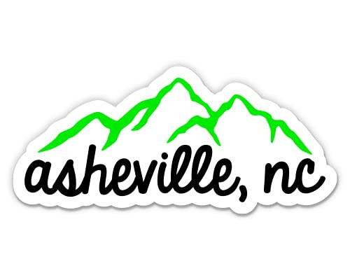 Squiddy Asheville North Carolina - Vinyl Sticker Decal for Phone, Laptop, Water Bottle (3" Wide)