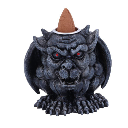 Nemesis Now Scent Guardian Backflow Incense Burner 7.4cm, Grey
