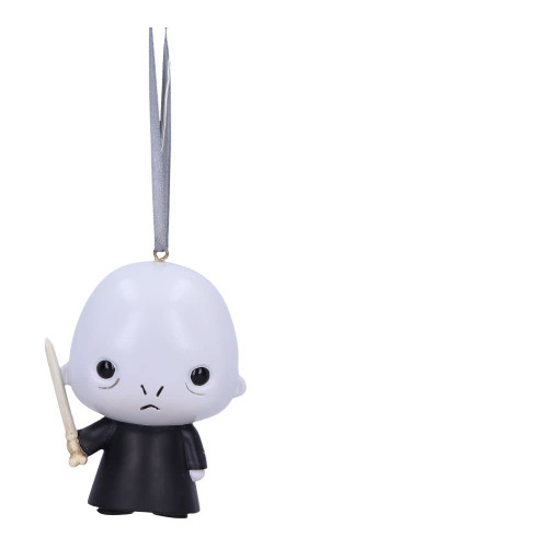 Nemesis Now Harry Potter Voldemort Hanging Ornament 7.5cm, Resin, Grey, Officially Licensed Harry Potter Merchandise, Cute Voldemort Design, Cast in The Finest Resin, Expertly Hand-Painted
