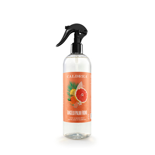 Caldrea Linen And Room Spray Air Freshener, Made With Essential Oils, Plant-Derived And Other Thoughtfully Chosen Ingredients, Tangelo Palm Frond Scent, 16 Fl Oz Caldrea Linen And Room Spray Air Freshener, Made With Essential Oils, Plant-Derived And Other Thoughtfully Chosen Ingredients, Tangelo Palm Frond Scent, 16 Fl Oz