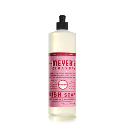 Mrs. Meyer's Liquid Dish Soap, Biodegradable Formula, Limited Edition Peppermint, 16 fl. oz Mrs. Meyer's Liquid Dish Soap, Biodegradable Formula, Limited Edition Peppermint, 16 fl. oz