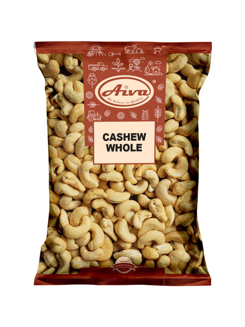 Aiva Raw Whole Cashews | Natural | Unsalted | Non-GMO (5 LBS (80 OZ))