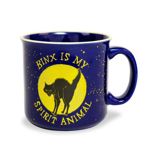 Disney Hocus Pocus Binx Is My Spirit Animal 20-Ounce Ceramic Camper Mug | BPA-Free Travel Coffee Cup For Espresso, Tea Disney Hocus Pocus Binx Is My Spirit Animal 20-Ounce Ceramic Camper Mug | BPA-Free Travel Coffee Cup For Espresso, Tea