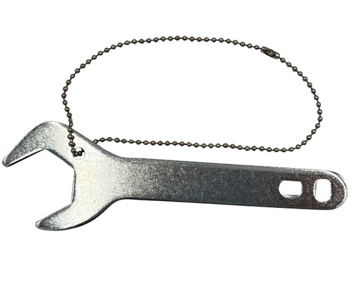 Small Metal Medical Oxygen Cylinder Wrench with Chain (CGA-540 & CGA-870)