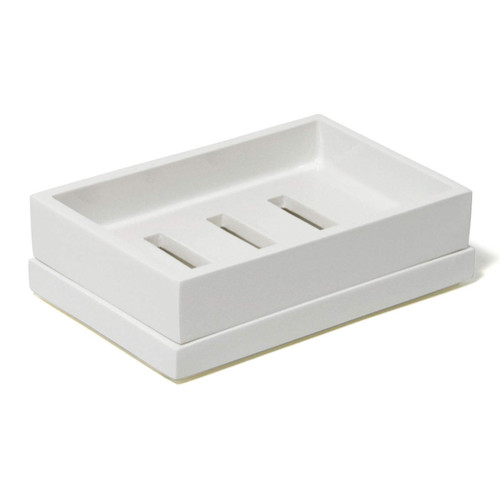 Jonathan Adler Lacquer Bath Soap Dish, One Size, White