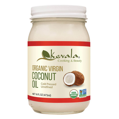 Kevala Organic Raw Coconut Oil, 16 Ounce