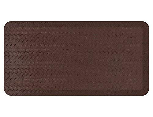 Standing Comfort Anti Fatigue Mat: Foam Ergonomic Standing Floor Mat - Non Slip Cushioned Kitchen Mat - Anti Fatigue Standing Desk Pad - Durable & Stain Resistant Top (Basic Brown, 20" x 39") Standing Comfort Anti Fatigue Mat: Foam Ergonomic Standing Floor Mat - Non Slip Cushioned Kitchen Mat - Anti Fatigue Standing Desk Pad - Durable & Stain Resistant Top (Basic Brown, 20" x 39")