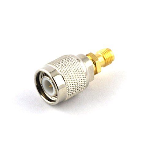 Maxmoral 2 PCS TNC Male to RP SMA Female Connector RF Coax Coaxial Adapter