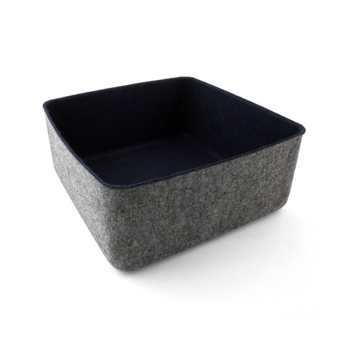 Three by Three Seattle Felt Organizer, Navy (48002), 9 x 9 inch