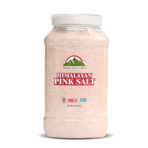 Himalayan Chef Himalayan Pink Salt, Fine - 5 Lbs