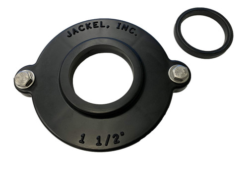 JACKEL 1.5 Inch Plastic Discharge Flange (Model: PDS150)