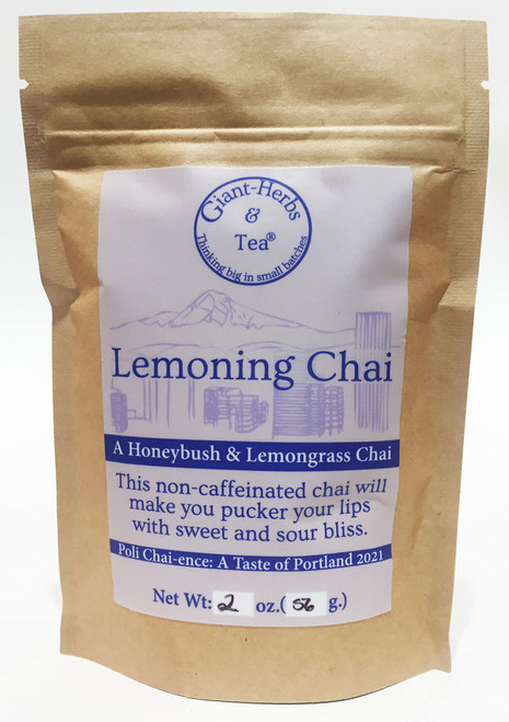 Giant-Herbs & Tea Lemoning (Honeybush and Lemongrass) Chai Giant-Herbs & Tea Lemoning (Honeybush and Lemongrass) Chai