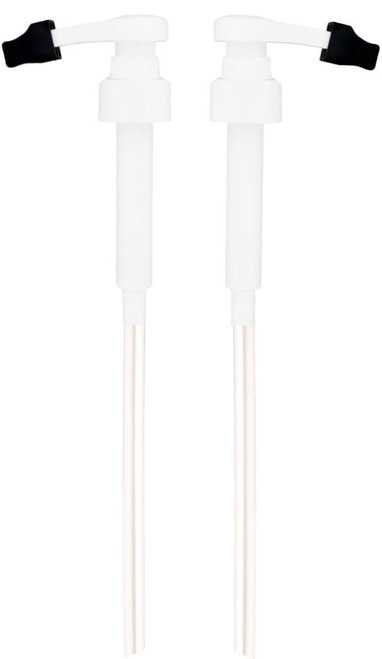 Syrup Pump for Monin Glass 750mL (25.4 Fl Oz) Syrup Bottles (Pack of 2)