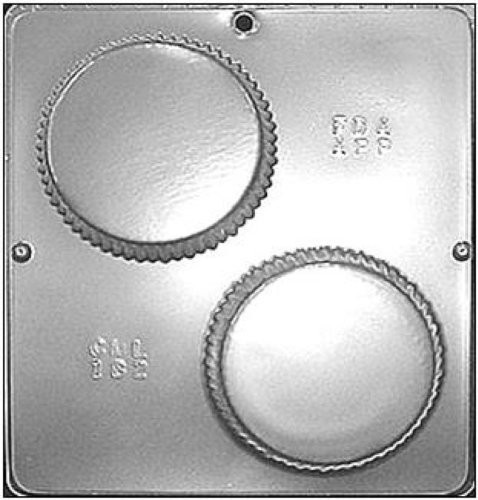 Extra Large Peanut Butter Cup Chocolate Candy Mold Candy Making 182