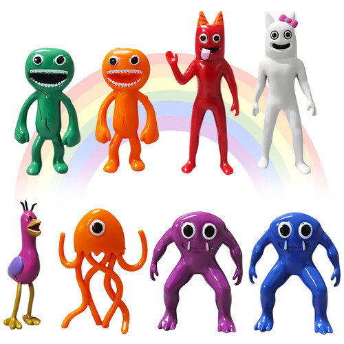 VICTORA Garten of banban Toys Action Figures Jumbo Josh Garten of ban ban Figures for Fans and Friends Gifts for Kids Horror Game, Gaming Action Figures Rainbow Toys