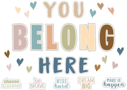 Teacher Created Resources Everyone is Welcome You Belong Here Bulletin Board (TCR7168) Large