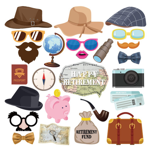 Adventure Photo Booth Props(25CT),Retirement Photo Booth Props,Travel Around The World Photo Booth Props with Stick Adventure Photo Booth Props(25CT),Retirement Photo Booth Props,Travel Around The World Photo Booth Props with Stick