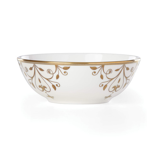 Lenox Opal Innocence Scroll Gold Place Setting Bowl, 0.65 LB, Metallic