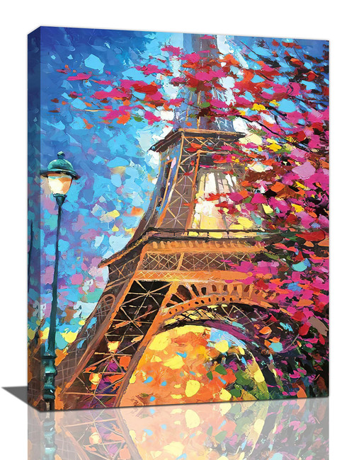 Paris Eiffle Tower Wall Art Paris Pictures Wall Decor Paris Eiffle Tower Canvas Painting Print Artwork Modern Home Decorations Framed for Living room Bedroom Office 12"x16" Paris Eiffle Tower Wall Art Paris Pictures Wall Decor Paris Eiffle Tower Canvas Painting Print Artwork Modern Home Decorations Framed for Living room Bedroom Office 12"x16"