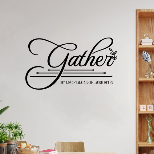 Yinrune Vinyl Wall Decals Peel and Stick Wall Murals Motivational Quote Wall Art Stickers Farmhouse Decor for Home Bedroom Living Room Office 28 Inch