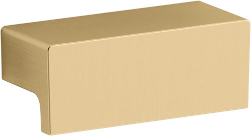 Kohler 26642-2MB Honesty Cabinet Hardware, Vibrant Brushed Moderne Brass