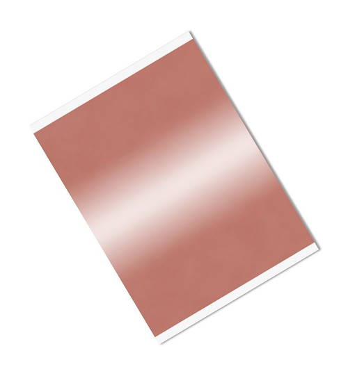 TapeCase 1194 4" x 1.25"-25 Copper/Acrylic Adhesive, Foil with Nonconductive Adhesive-Converted from 3M 1194, 4" x 1.25" Rectangles, Length: 1.25", Width: 4" (Pack of 25)