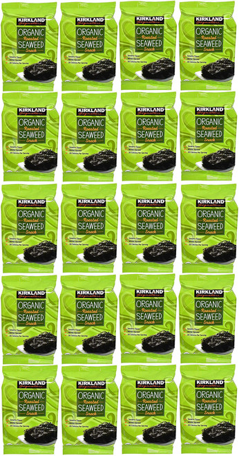 Organic Roasted Seaweed Snack 20 Pack