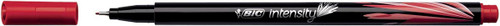 BIC Intensity Fineliner Pen with Metal Ring, Fine 0.4 mm, Red