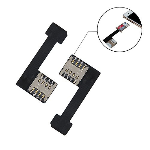 GVKVGIH Dual SIM Card Micro SD Card Adapter (2 Pcs) for Android Smartphone,Ultra-Slim SIM Card Extender for Samsung S7 / S7 Edge / S8 / S8+ Huawei Mate7/8/9 Xiaomi Lenovo (Micro to Nano) GVKVGIH Dual SIM Card Micro SD Card Adapter (2 Pcs) for Android Smartphone,Ultra-Slim SIM Card Extender for Samsung S7 / S7 Edge / S8 / S8+ Huawei Mate7/8/9 Xiaomi Lenovo (Micro to Nano)