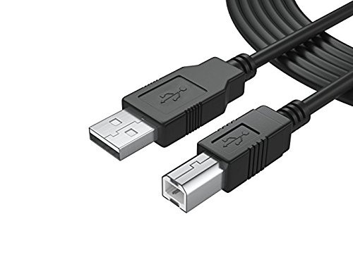 ONECES 10Feet USB Cable for HP PSC All-in-One Printer USB 2.0 Cable Cord A-B