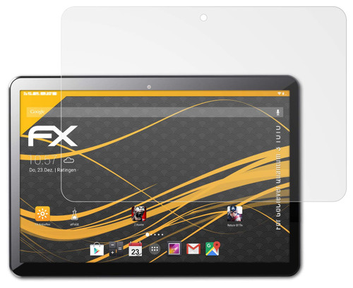 atFoliX Screen Protector Compatible with GoClever Quantum 3 1010 Screen Protection Film, Anti-Reflective and Shock-Absorbing FX Protector Film (2X)
