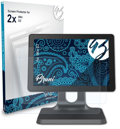 Bruni Screen Protector Compatible with iMin D2 Protector Film, Crystal Clear Protective Film (2X)