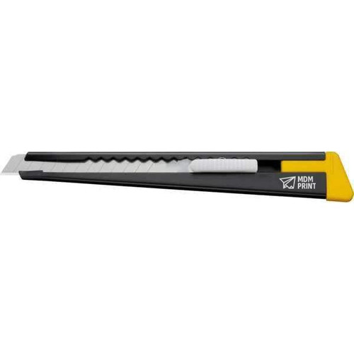 Snap-Off Utility Knife, Snap-Off, Plastic, 5 1/2 in L.