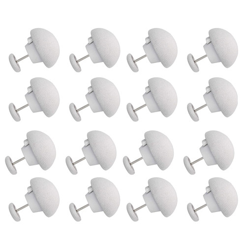 RRigo Duvet Clips 16 Sets, Duvet Pin for Comforter Inside, Keeps Comforter from Shifting, Double Sided pin Fasteners for Quilt, Cushions, Curtains (Grey)