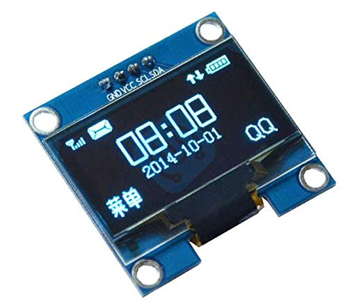 4PIN 1.3" 1.3 inch IIC I2C Serial 128x64 SSH1106 OLED LCD Display Blue Screen Module for Arduino