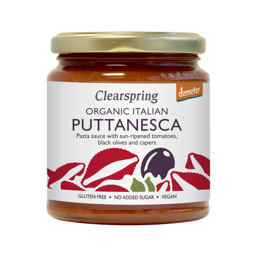 Clearspring Demeter Italian Puttanesca Pasta Sauce 300g